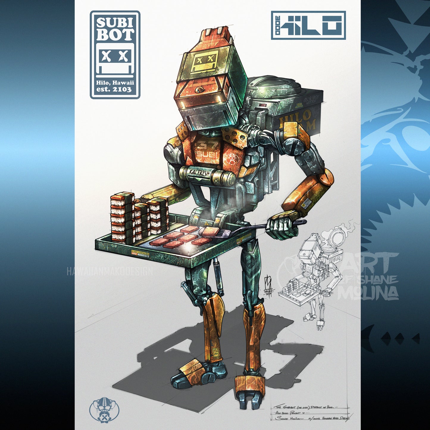 THE SUBIBOT COLOR CONCEPT