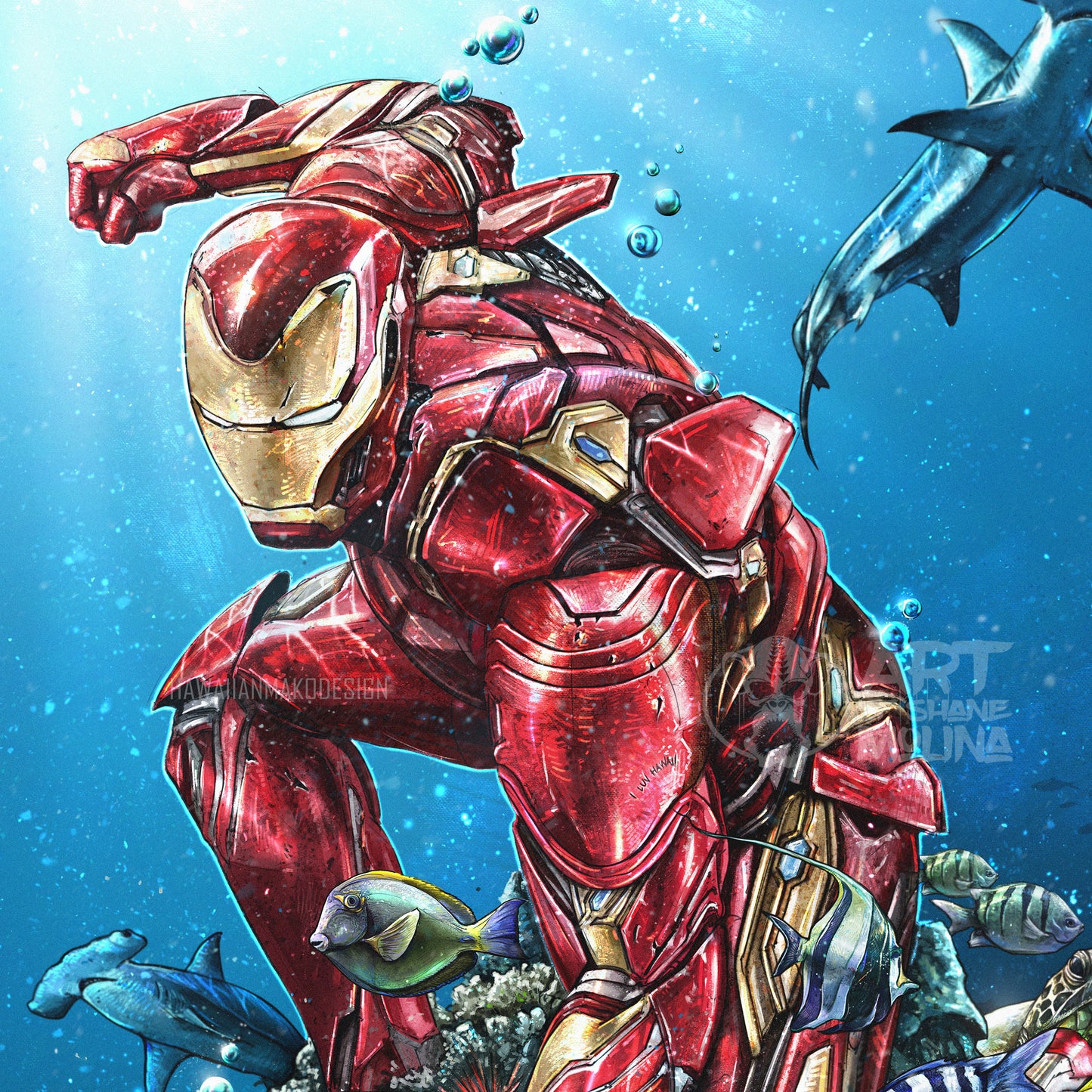 IRON MAN - TROPICAL REEF