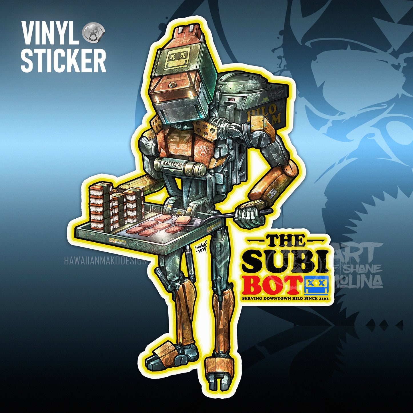 VINYL STICKER - SUBIBOT