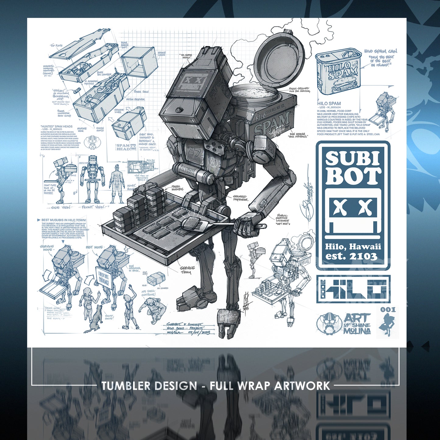 TUMBLER - THE SUBIBOT