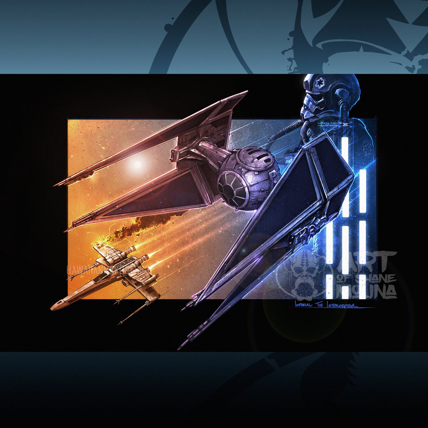TIE INTERCEPTOR STRIKE