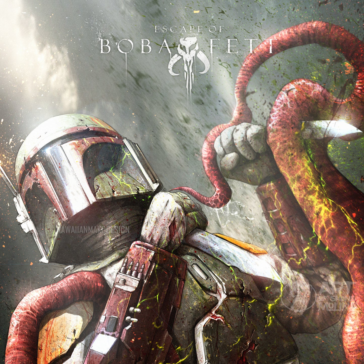 ESCAPE OF BOBA FETT