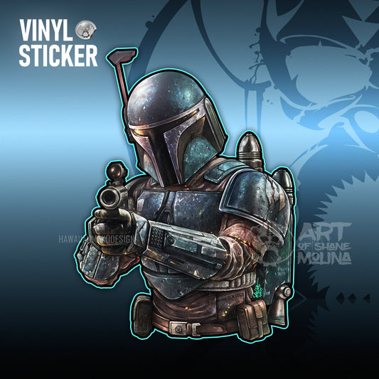 VINYL STICKER - DEATH WATCH MANDO
