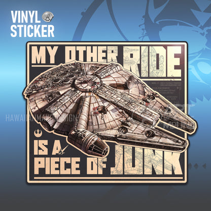 VINYL STICKER - PIECE OF JUNK
