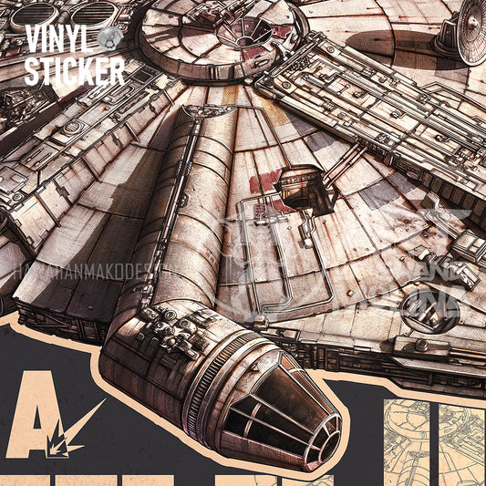 VINYL STICKER - PIECE OF JUNK