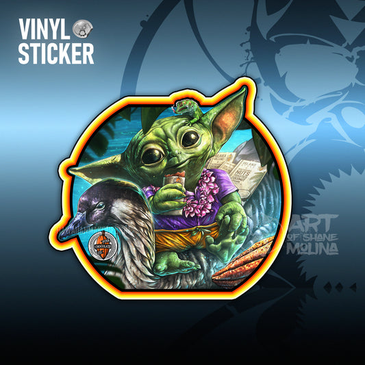 VINYL STICKER - PUNA GROGU