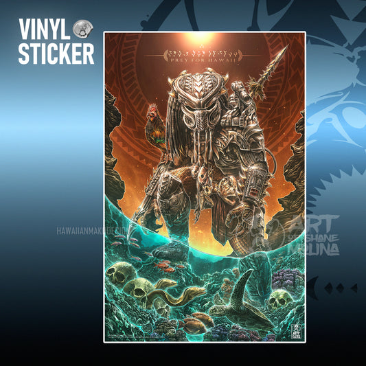 VINYL STICKER - ISLAND HUNTER