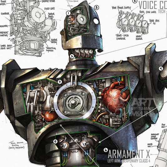 CROSS SECTION - IRON GIANT
