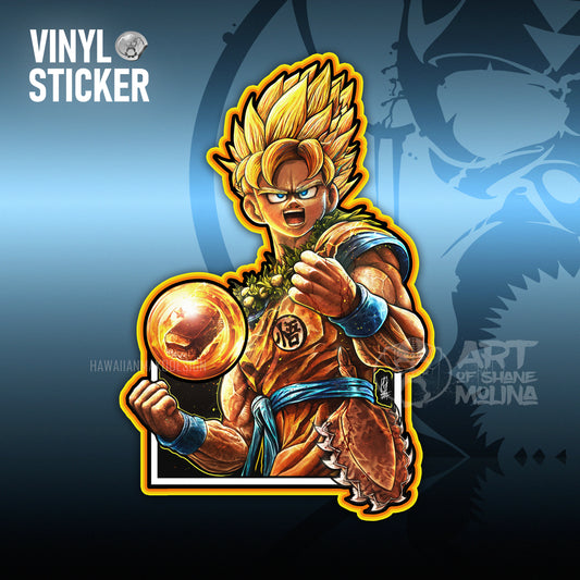 VINYL STICKER - HAWAIIAN POWER BAR