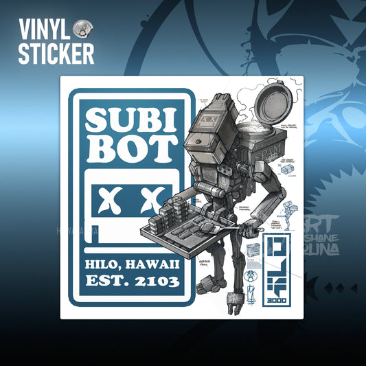 VINYL STICKER - SUBIBOT CONCEPT