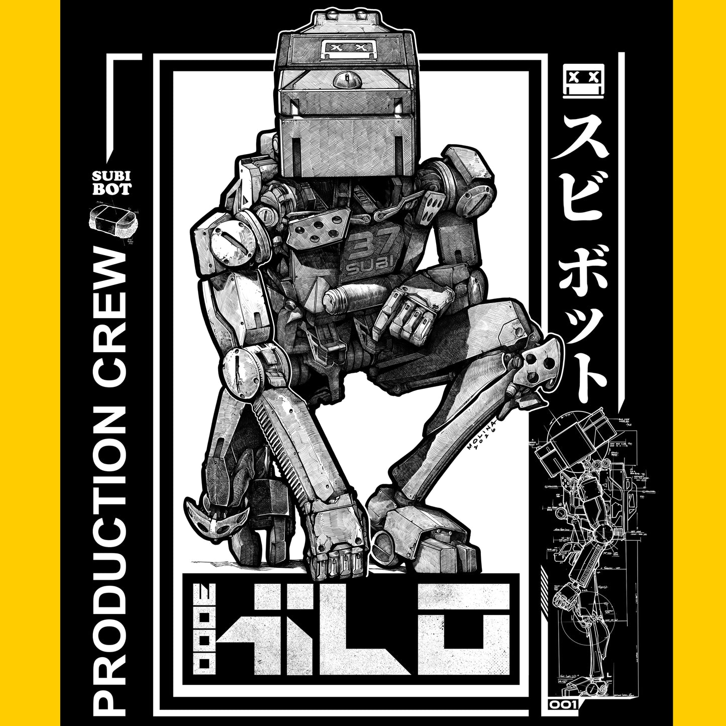 LIMITED EDITION SUBIBOT SHIRT (PRE-ORDER)