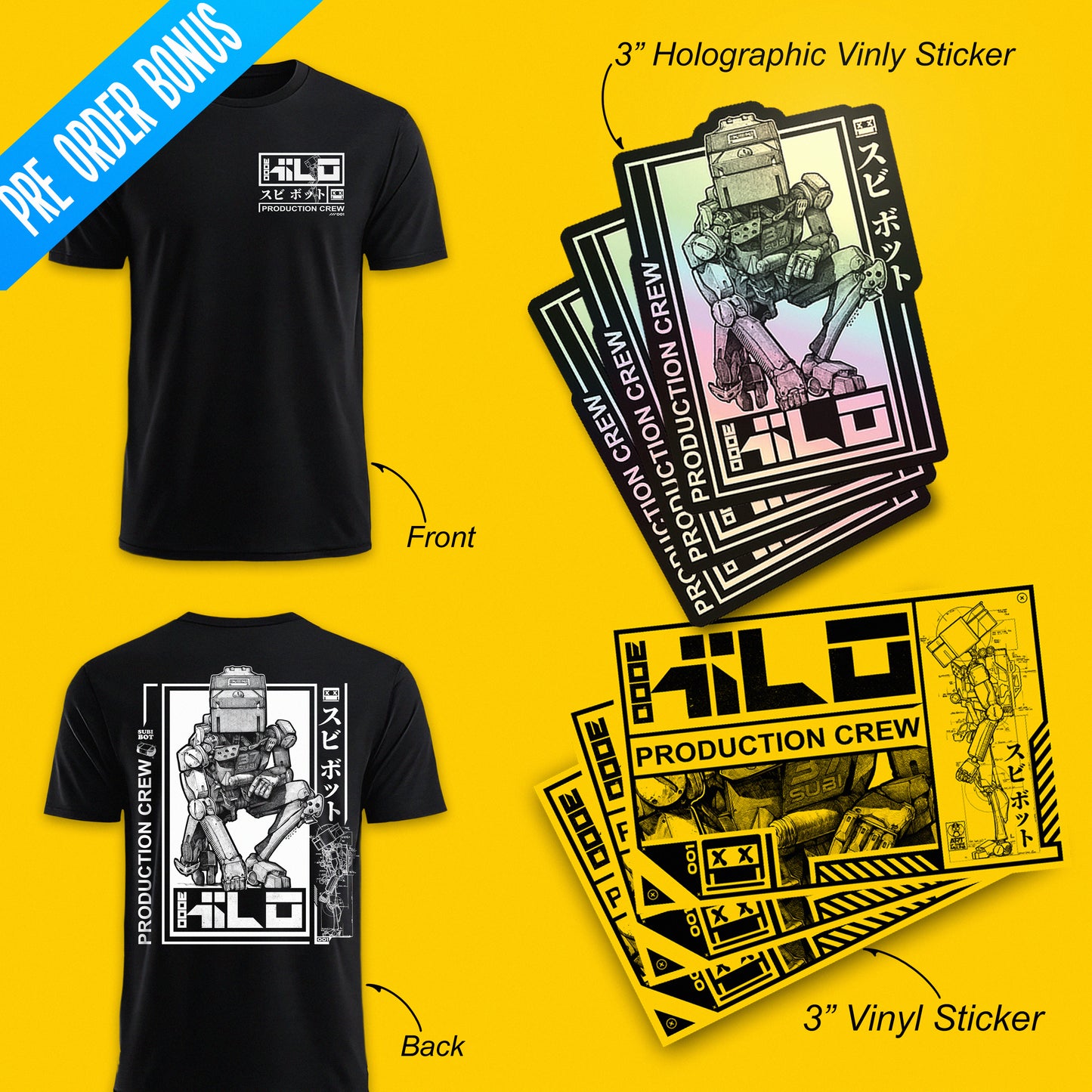 LIMITED EDITION SUBIBOT SHIRT (PRE-ORDER)